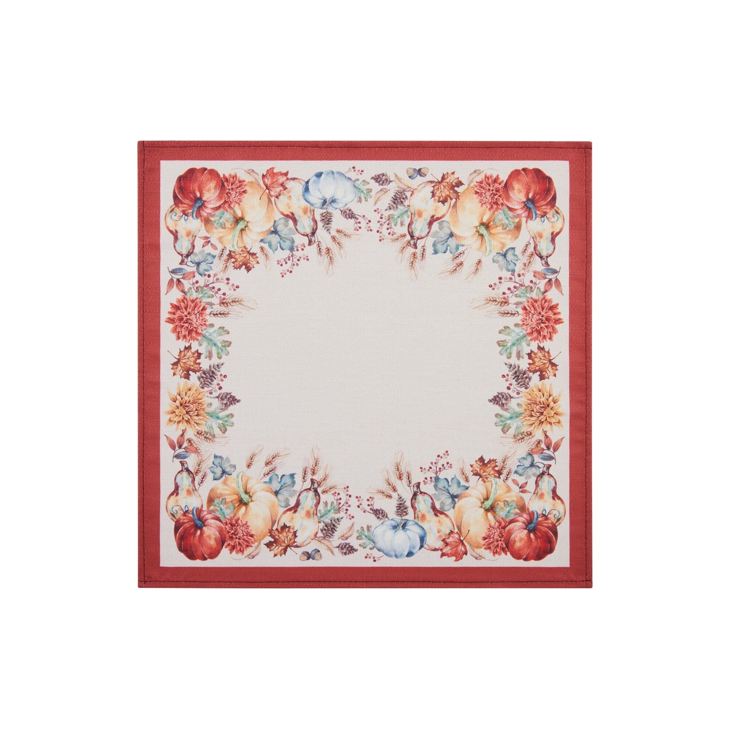 Botanical Harvest Pumpkin Engineered Napkins, Set of 4