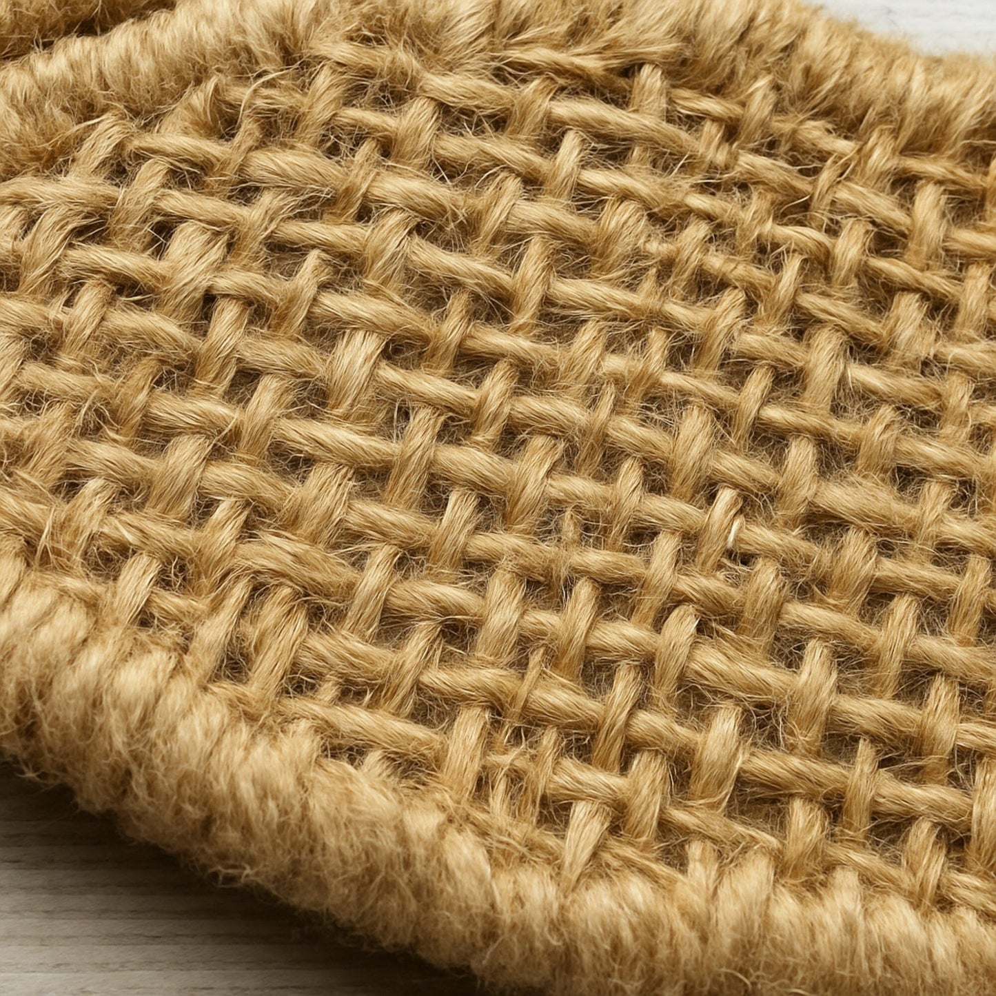 Burlap Bunny Ear Napkin Rings, Set of 4