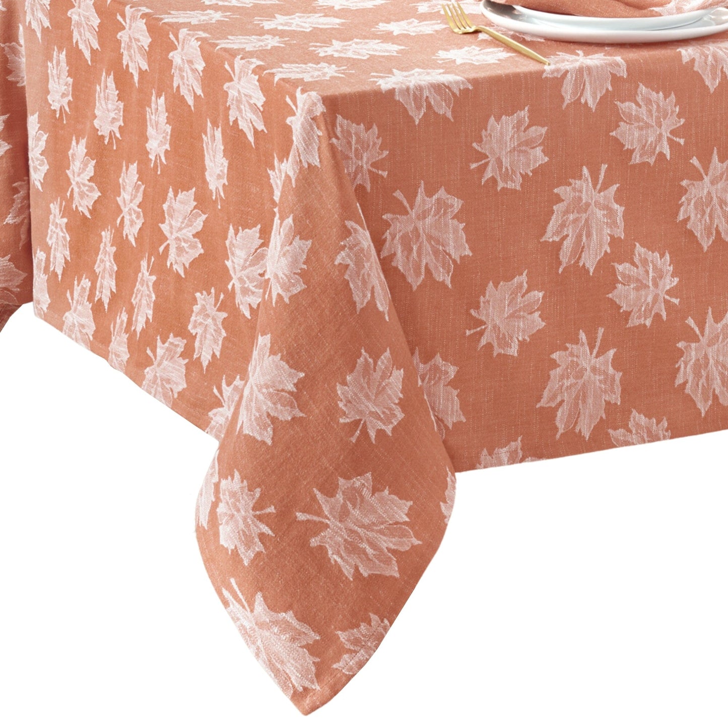 Falling Leaves Jacquard Tablecloth