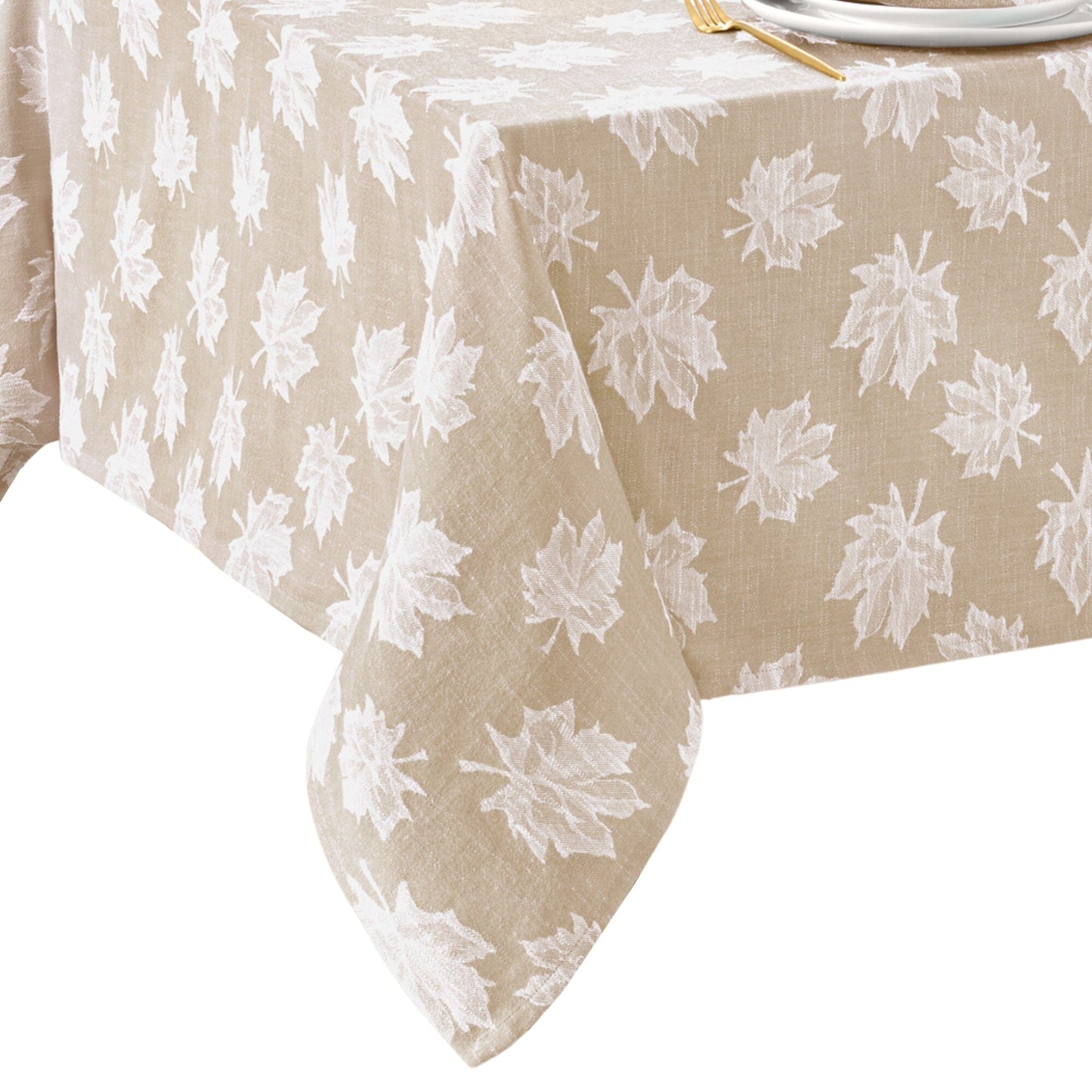 Falling Leaves Jacquard Tablecloth
