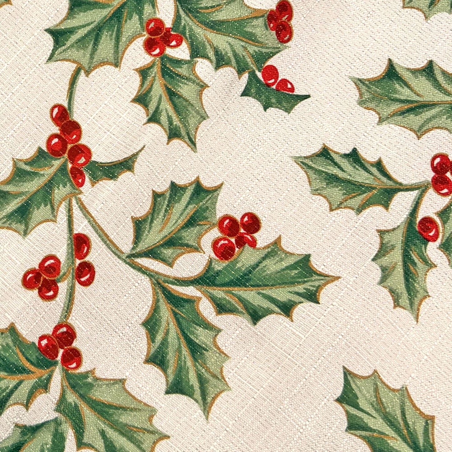 Lenox Golden Holly Tree Skirt