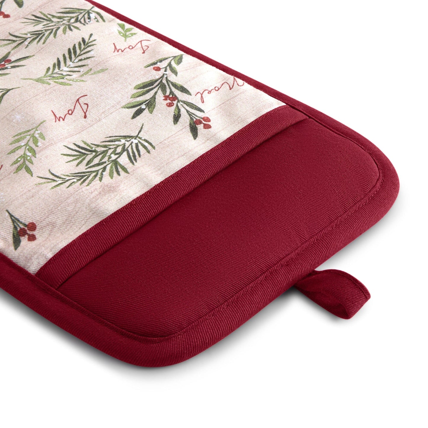 Holiday Tree Trimmings Pot Holders, Set of 2