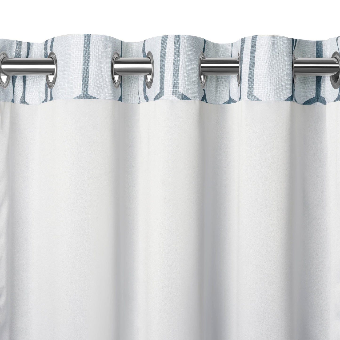 Kaiden Geometric Room Darkening Window Curtain