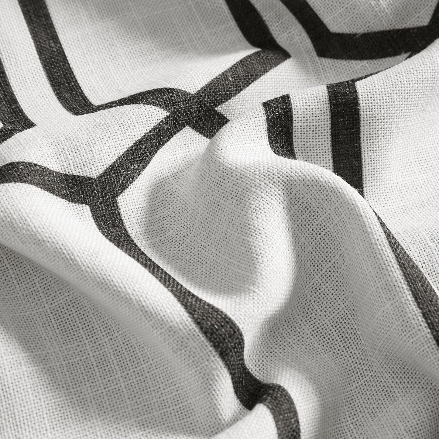 Kaiden Geometric Room Darkening Window Curtain