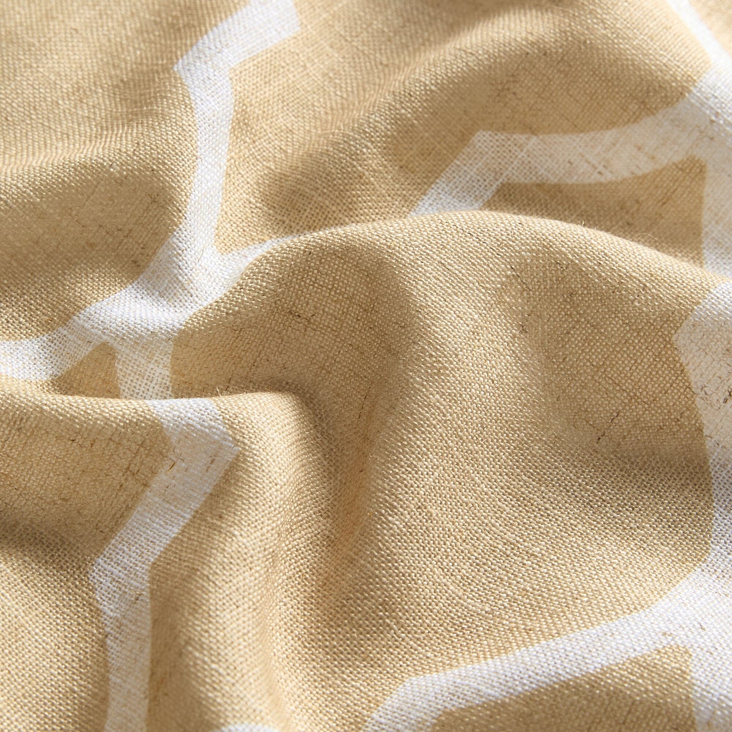 Medalia Room Darkening Geometric Window Curtain