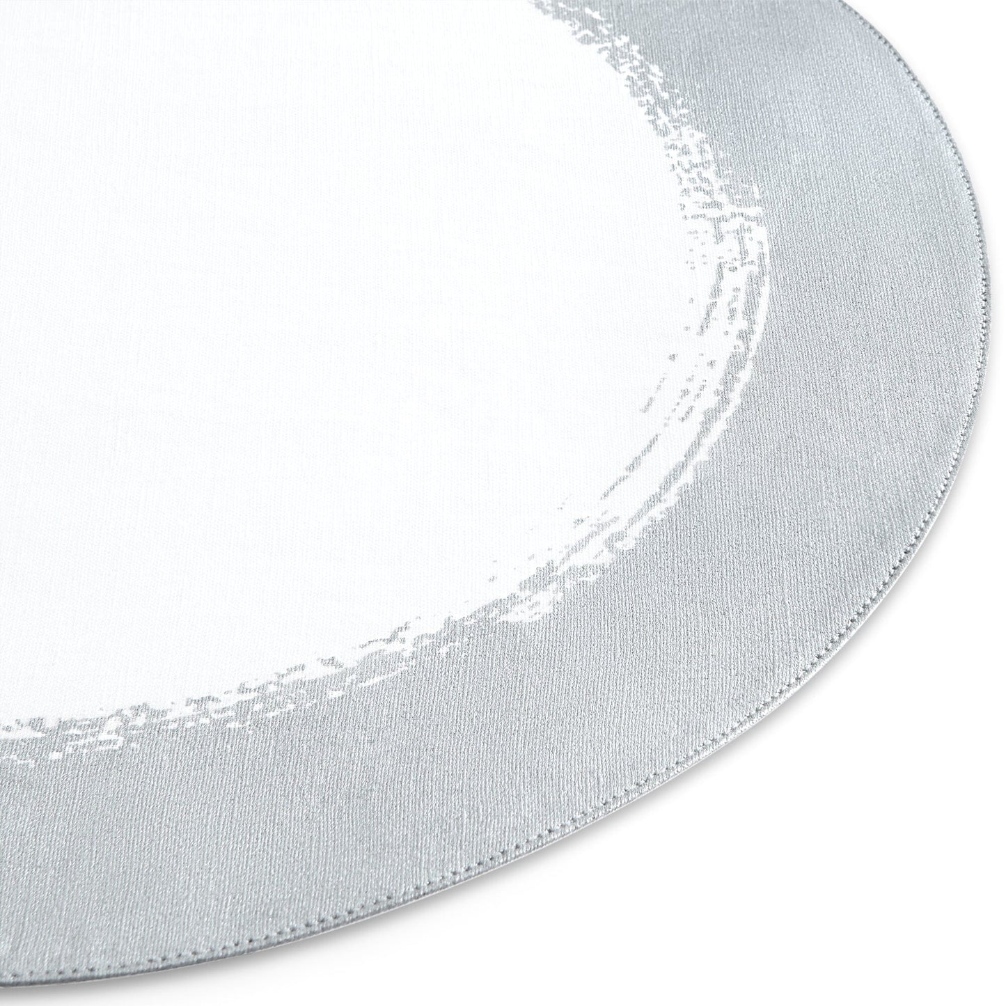 Villeroy & Boch Metallic Brushstroke Round Placemats, Set of 4