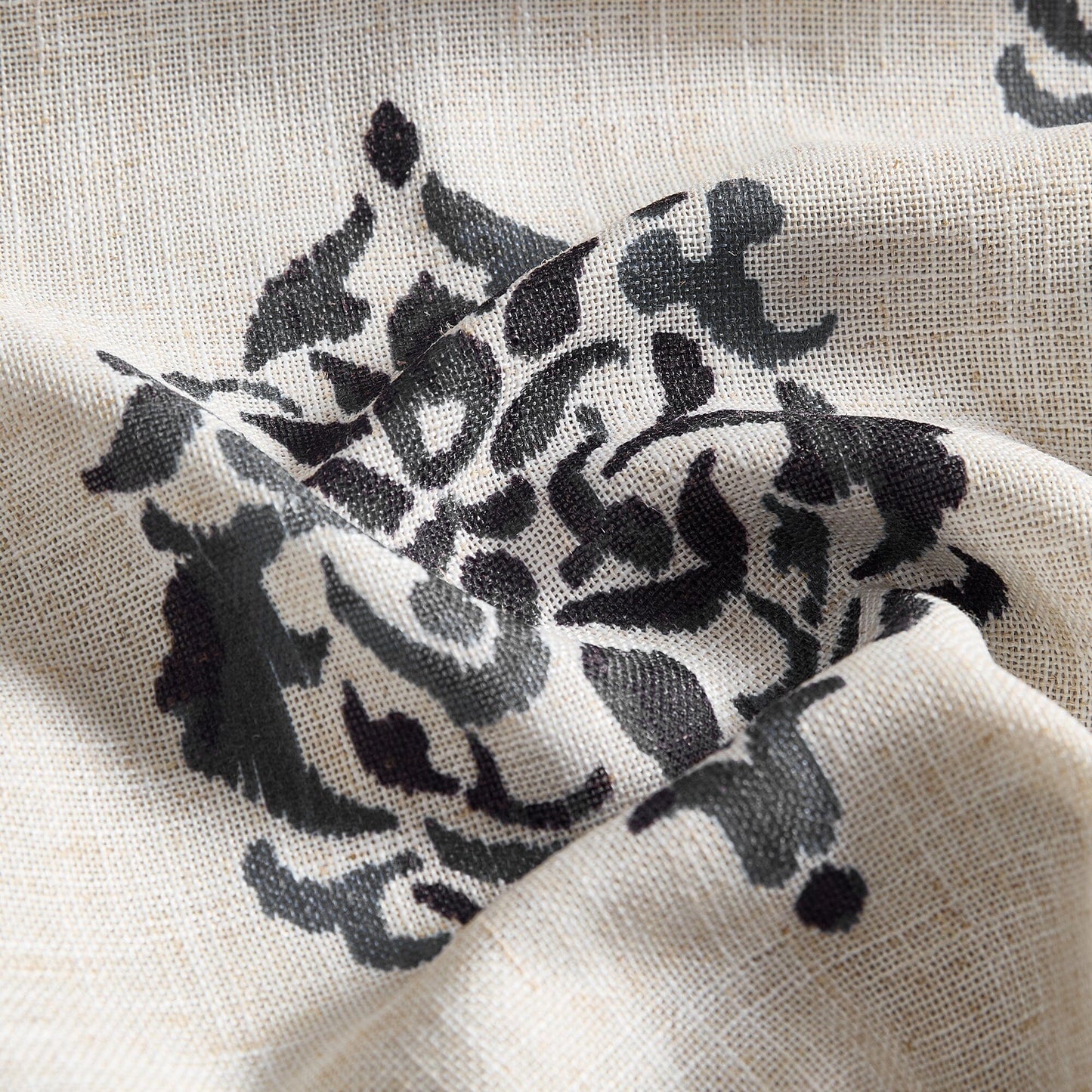 Navara Medallion Room Darkening Window Curtain