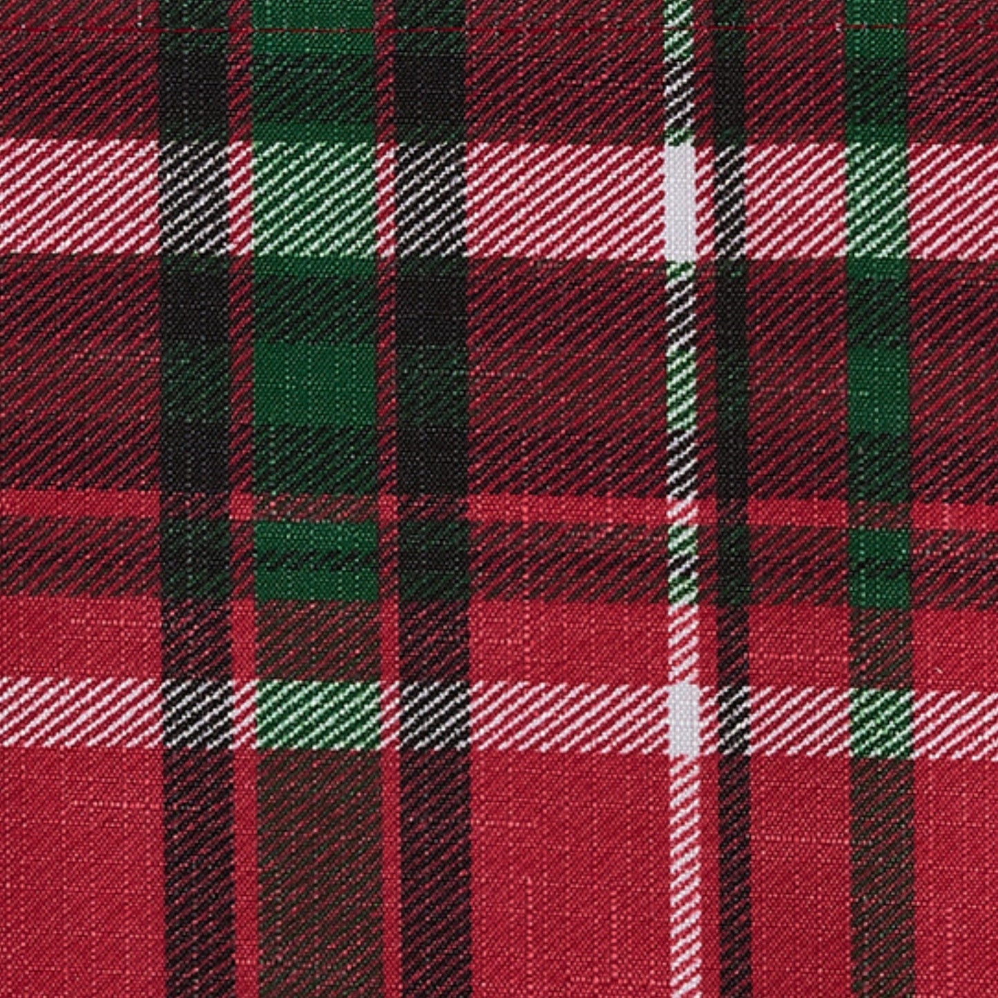 Pocono Plaid Holiday Fabric Napkins, Set of 4