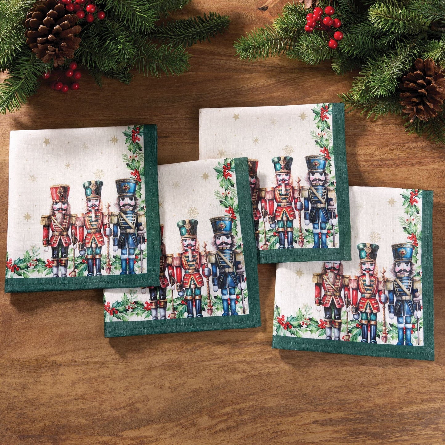 Royal Nutcracker Napkins, Set of 4