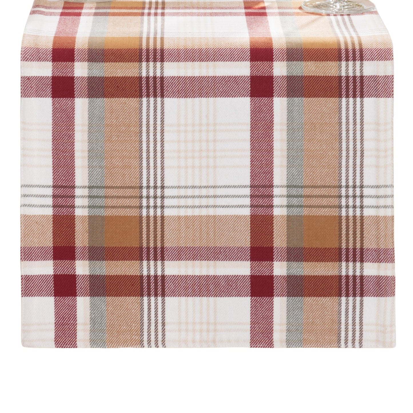 Seneca Plaid Harvest Cotton Table Runner