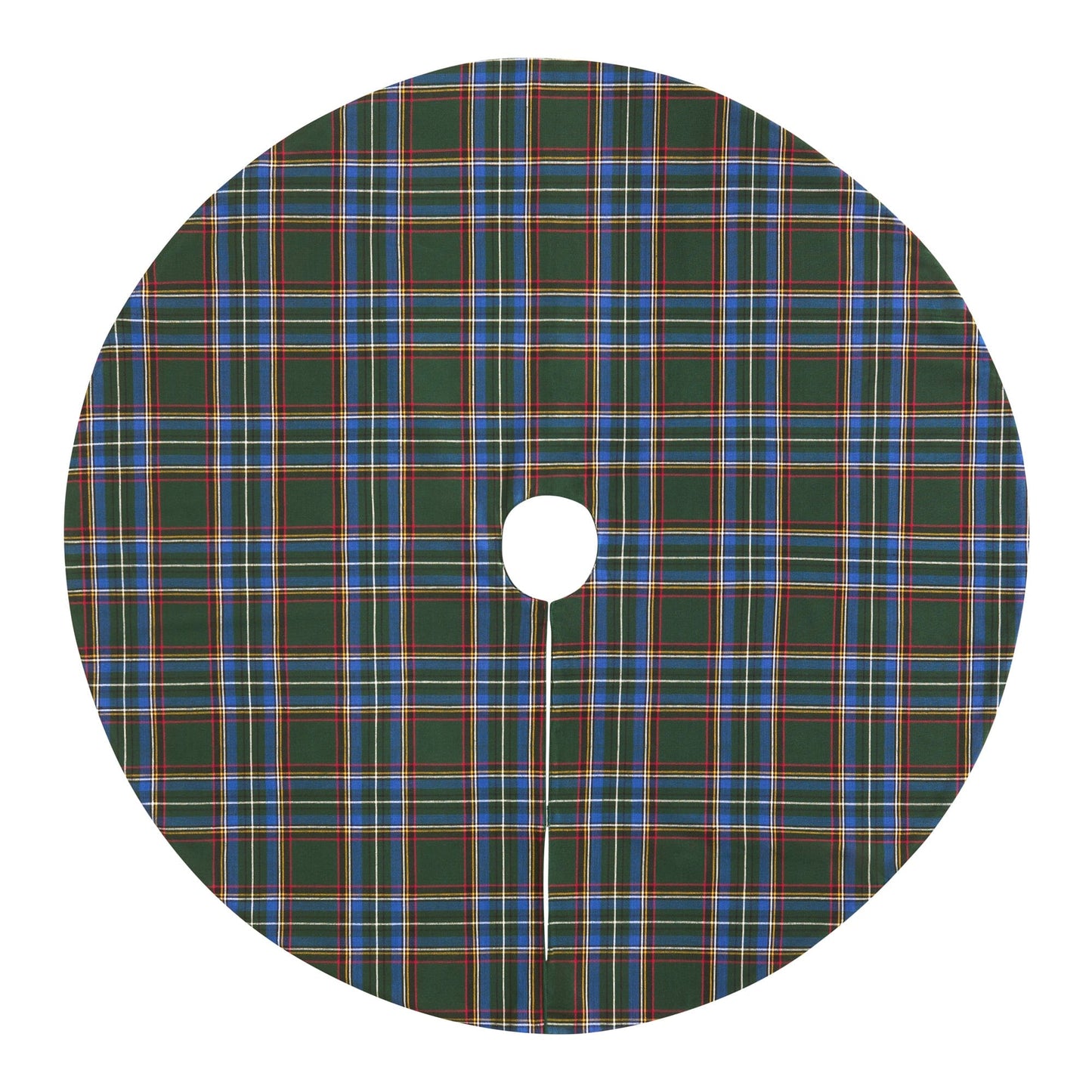 Stowe Tartan Plaid Christmas Tree Skirt