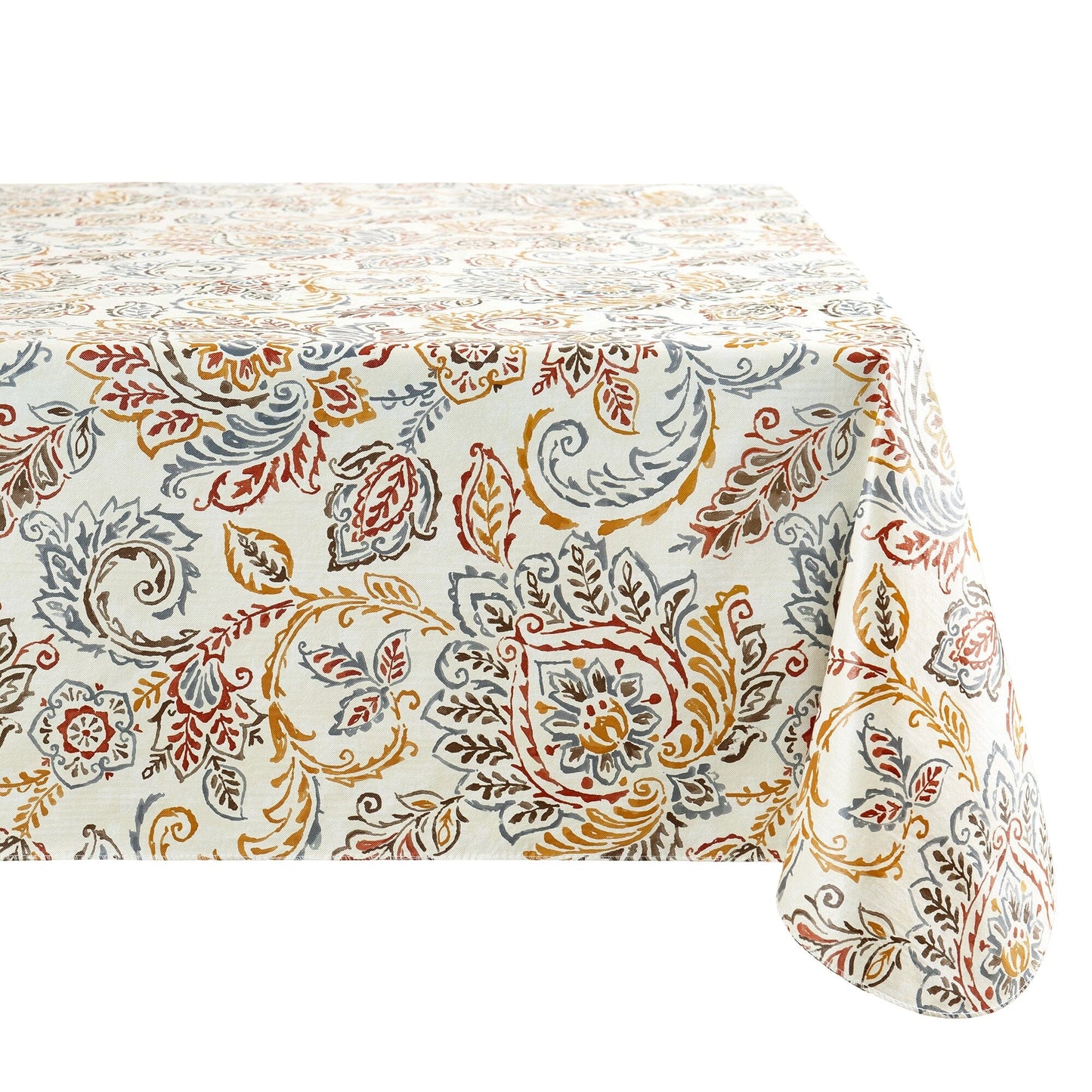 Mantel interior/exterior de vinilo estampado jacobeo floral Ava
