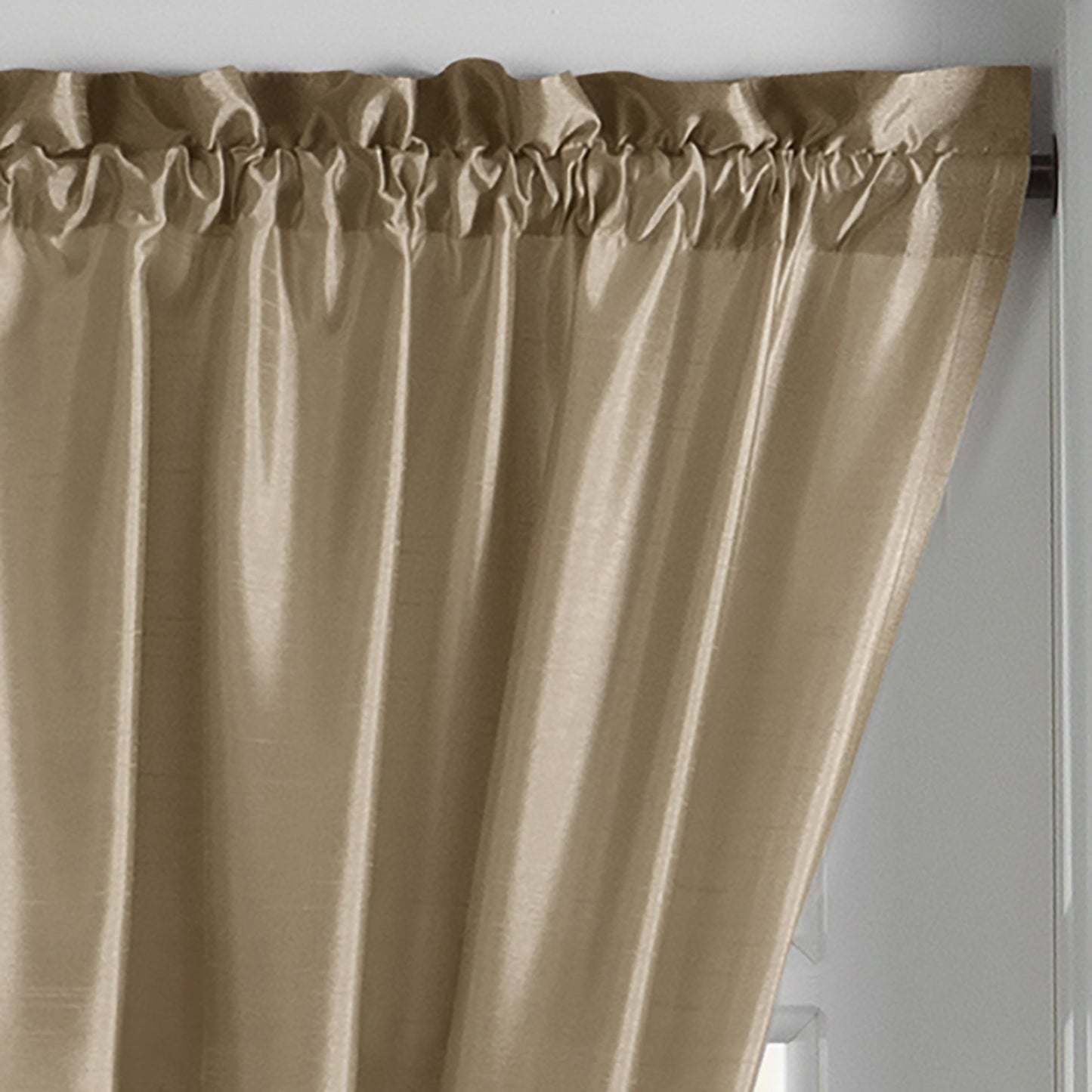 Colette Faux Silk Sidelight Door Window Panel