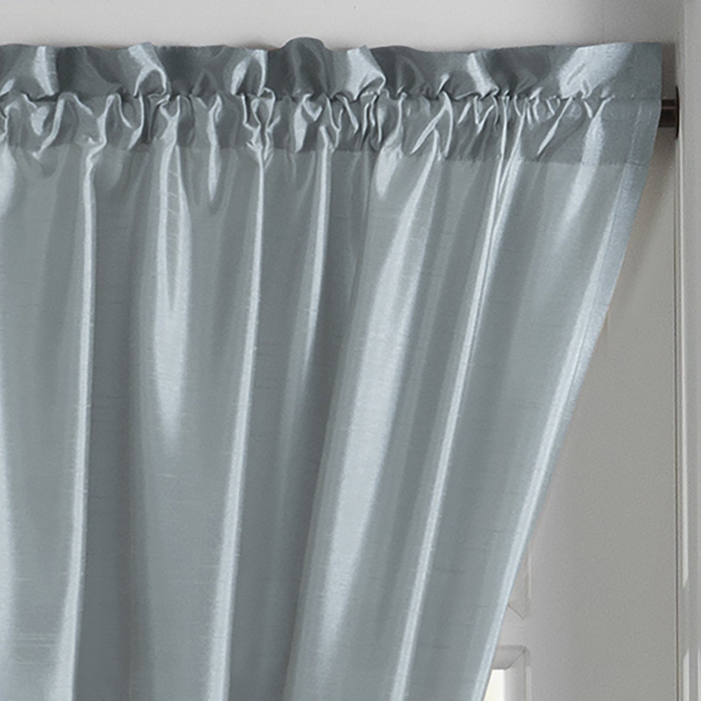 Colette Faux Silk Sidelight Door Window Panel