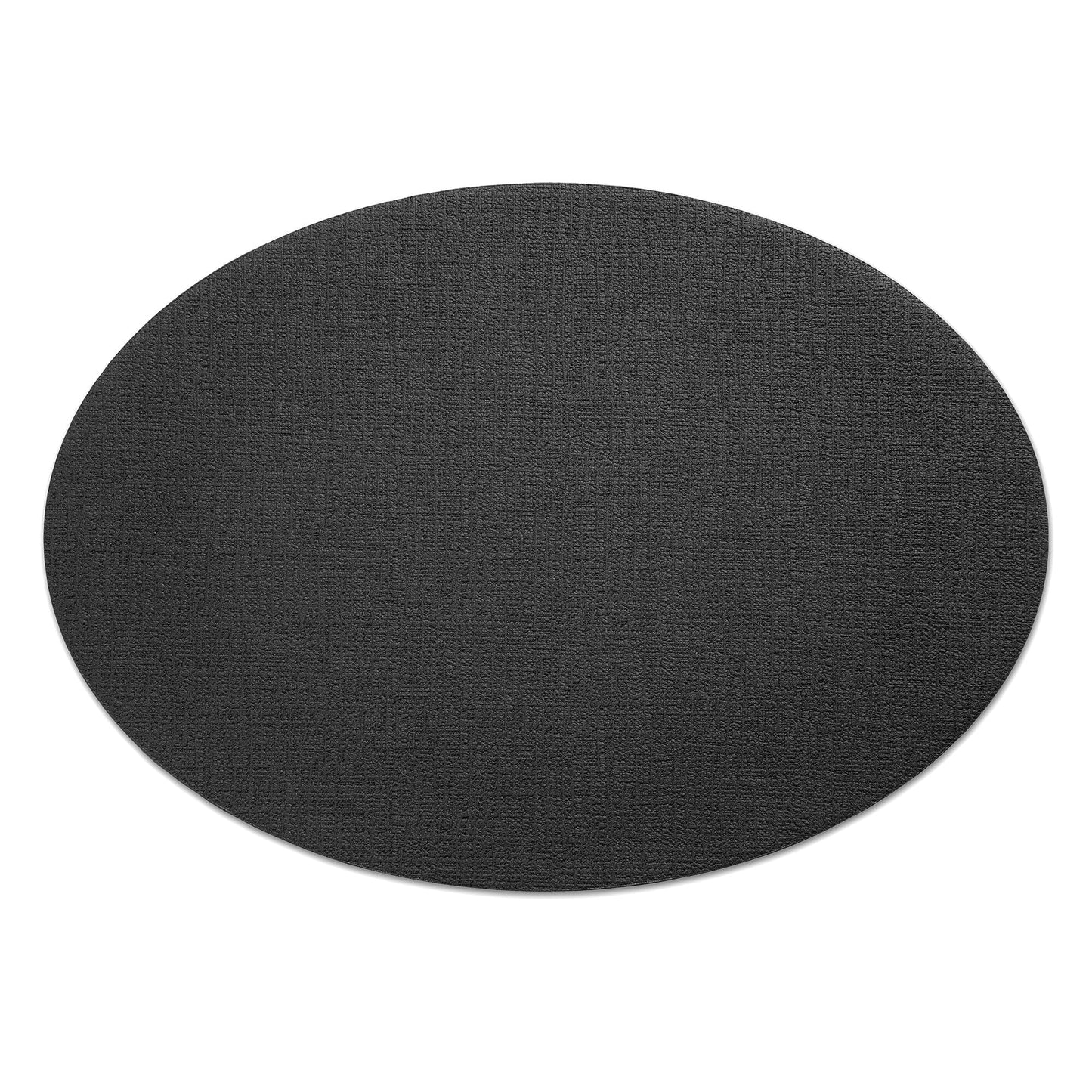 Villeroy & Boch Manufacture Rock - Manteles individuales reversibles, ovalados, de piel sintética, juego de 4