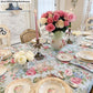 Vintage Floral Garden Tablecloth