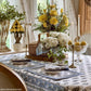 Tropez Block Print Stain & Water Resistant Indoor/Outdoor Napkins, Set of 4