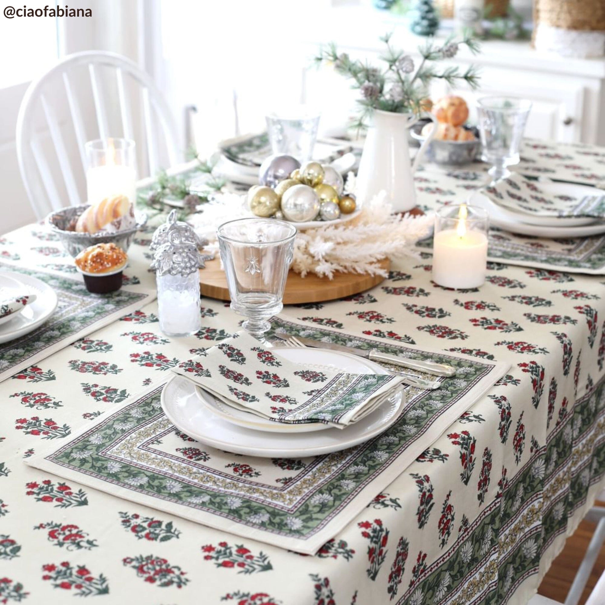 Nomad Harvest Block Print Placemats, Set of 4 – Threadmade Home