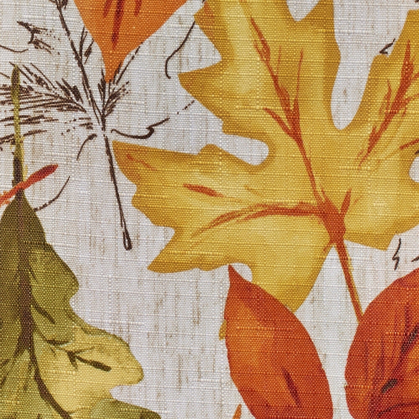 Autumn Leaves Fall Printed Tablecloth