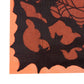 Bats & Web Lace Halloween Tablecloth with Orange Liner