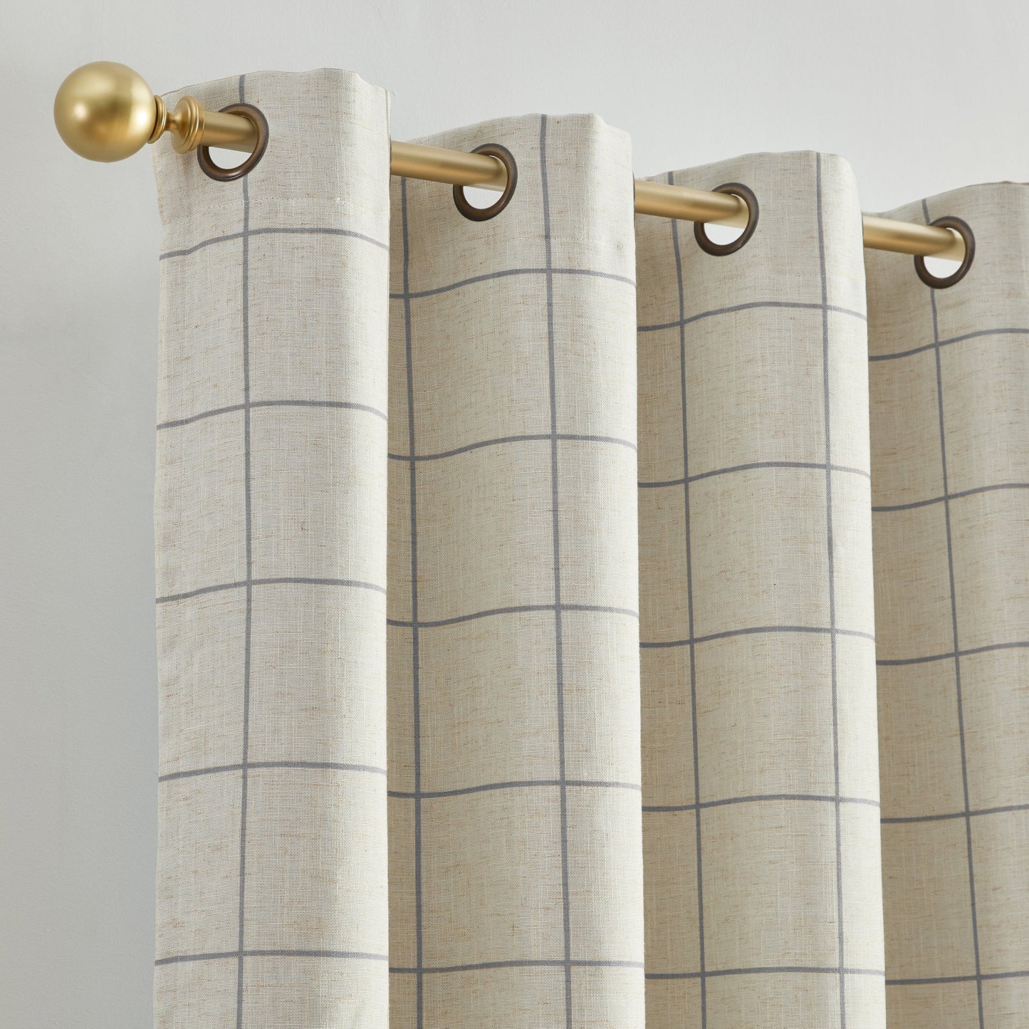Brighton Grommet Window Curtain Panel