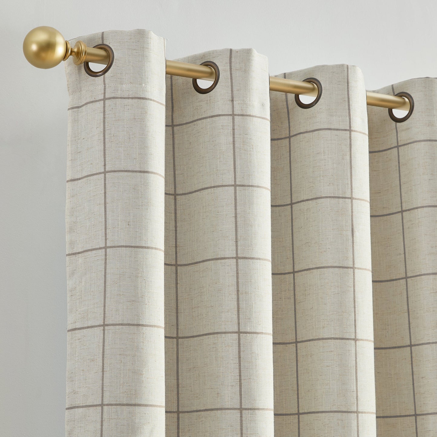Brighton Grommet Window Curtain Panel