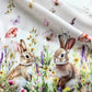 Bunny Blossom Easter Napkins, Set of 4