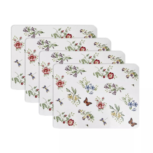 Lenox Butterfly Meadow Cork Placemats, Set of 4