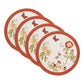 Lenox Butterfly Meadow Fall Embroidered Placemats, Set of 4