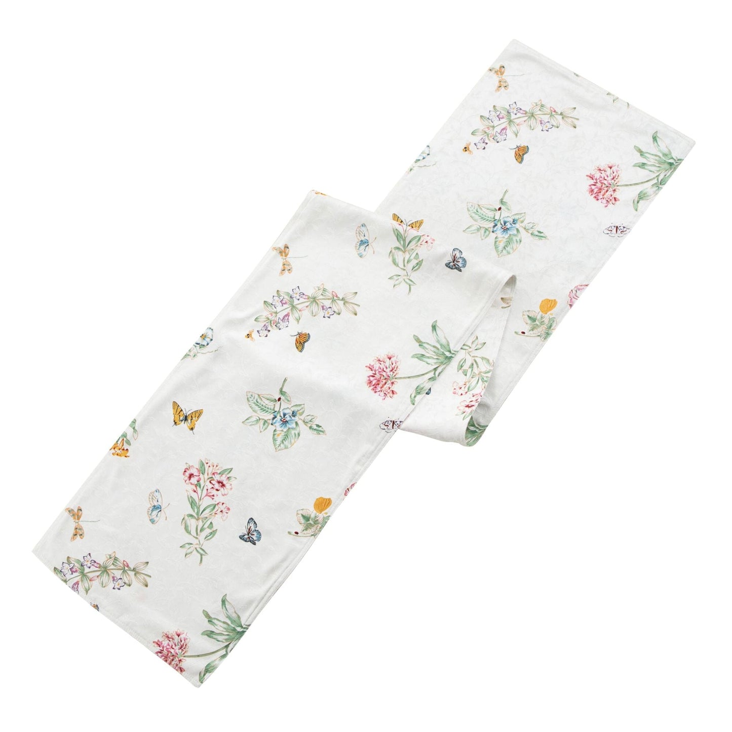 Lenox Butterfly Meadow Damask Runner