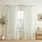 Lenox Butterfly Meadow Toile Printed Window Curtain