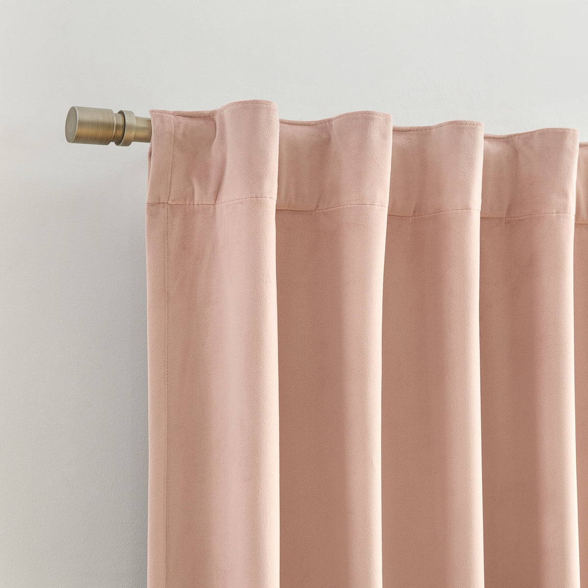 Camille Velvet Curtain Panel, Set of 2