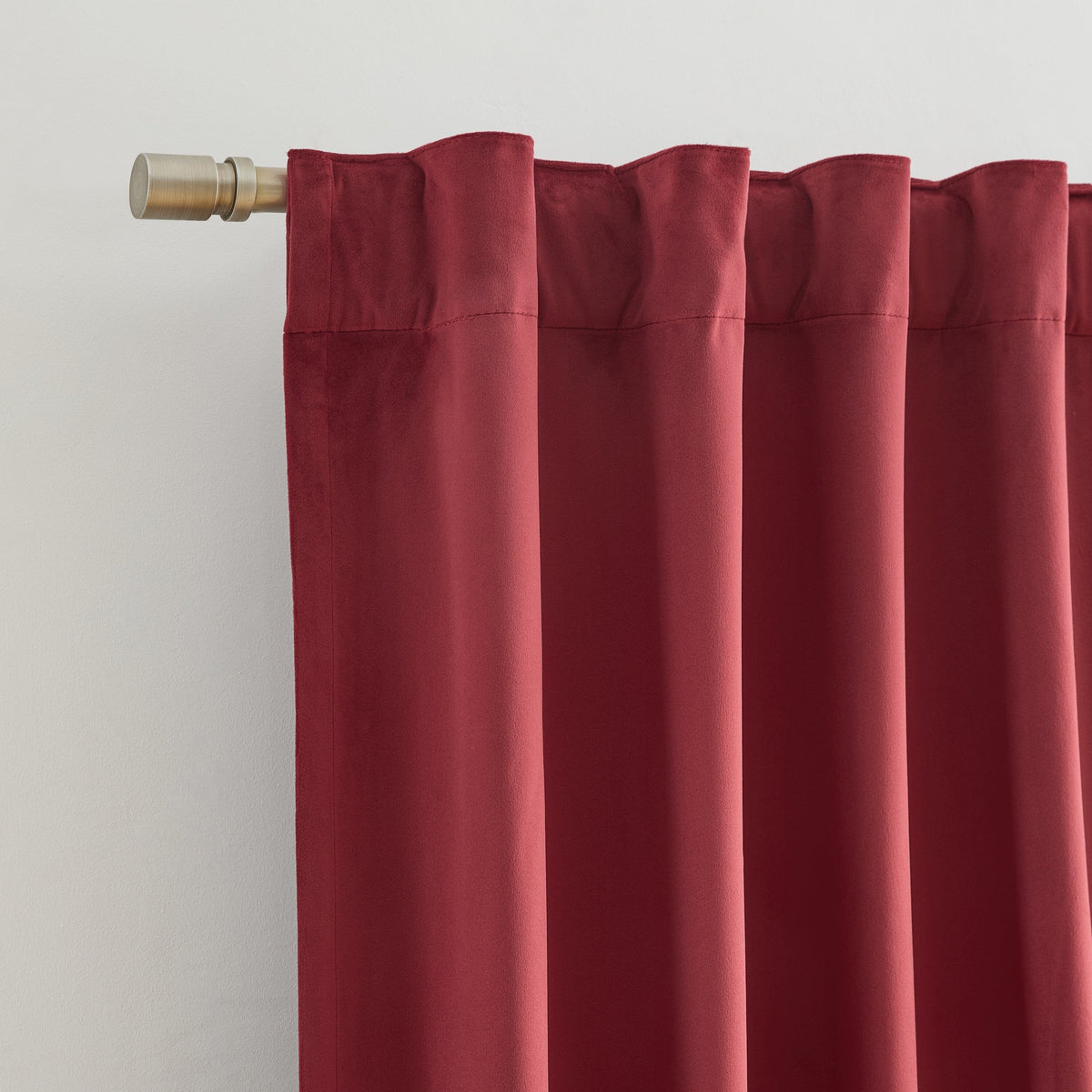 Camille Velvet Curtain Panel, Set of 2
