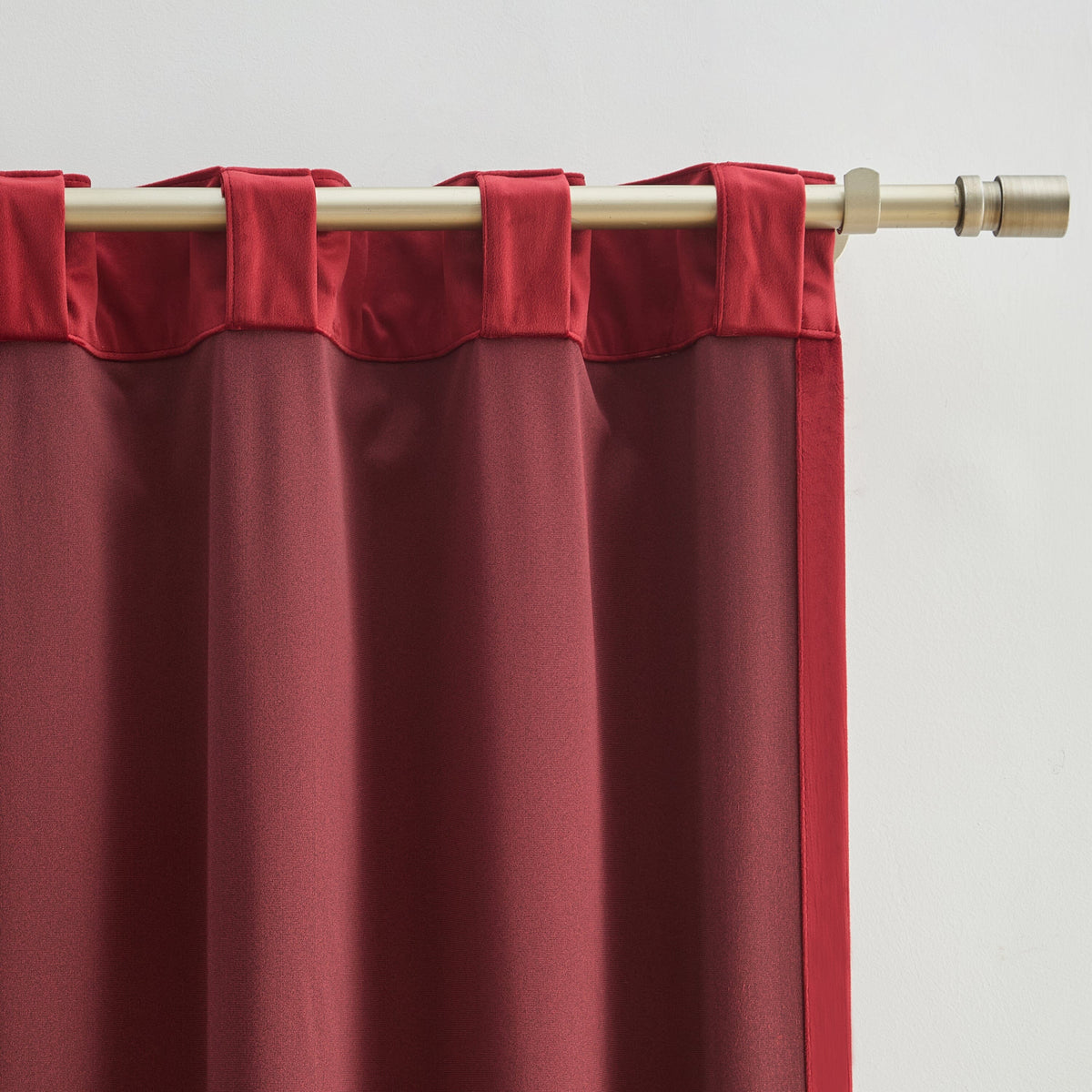 Camille Velvet Curtain Panel, Set of 2