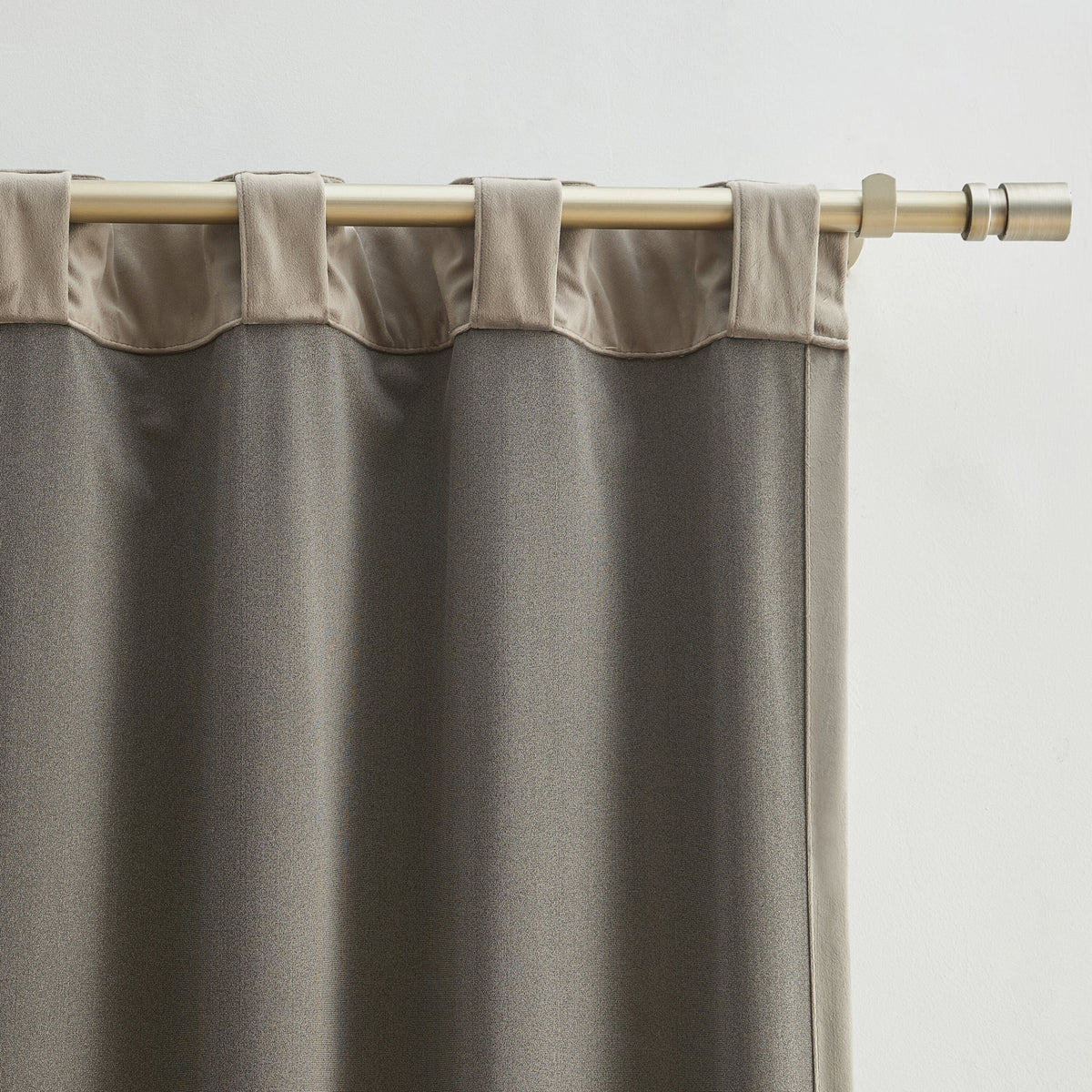 Camille Velvet Curtain Panel, Set of 2