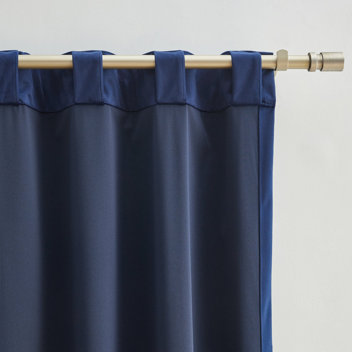 Camille Velvet Curtain Panel, Set of 2