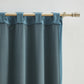 Camille Velvet Curtain Panel, Set of 2