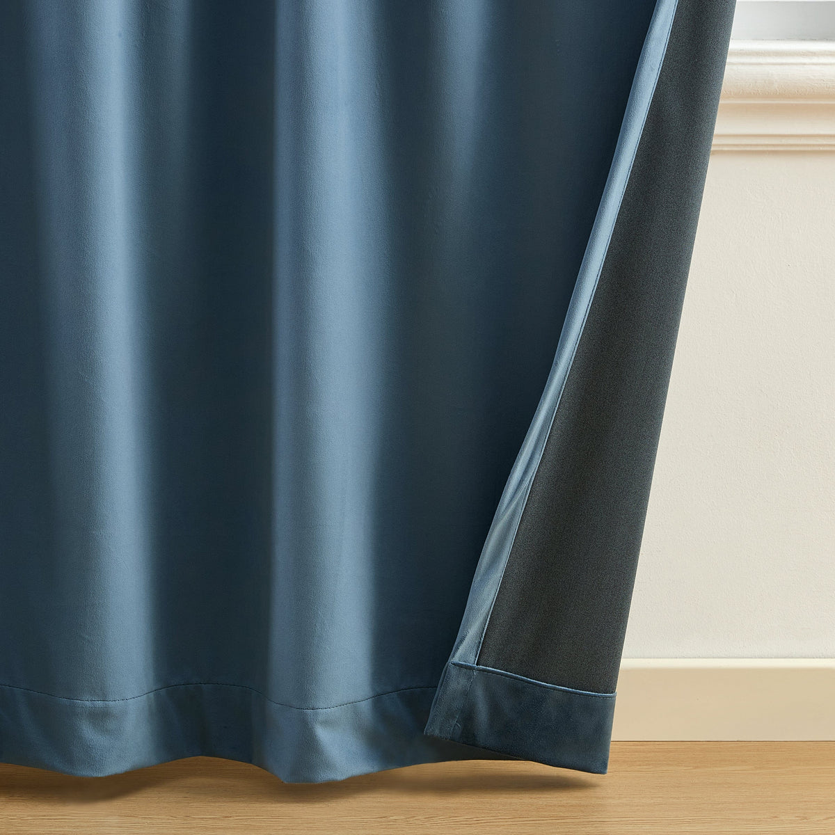 Camille Velvet Curtain Panel, Set of 2