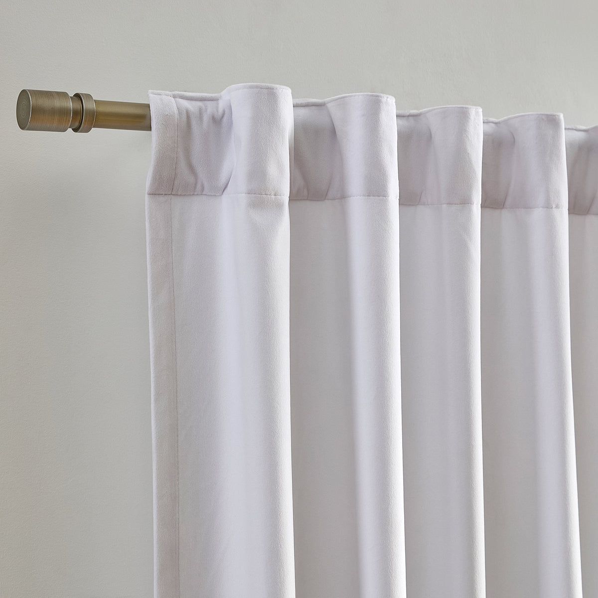 Camille Velvet Curtain Panel, Set of 2