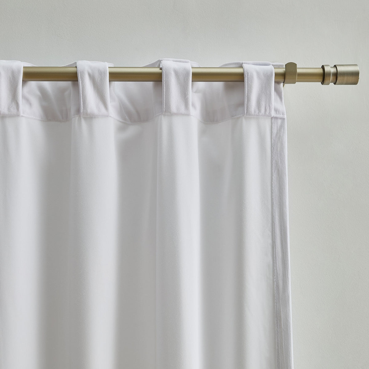 Camille Velvet Curtain Panel, Set of 2