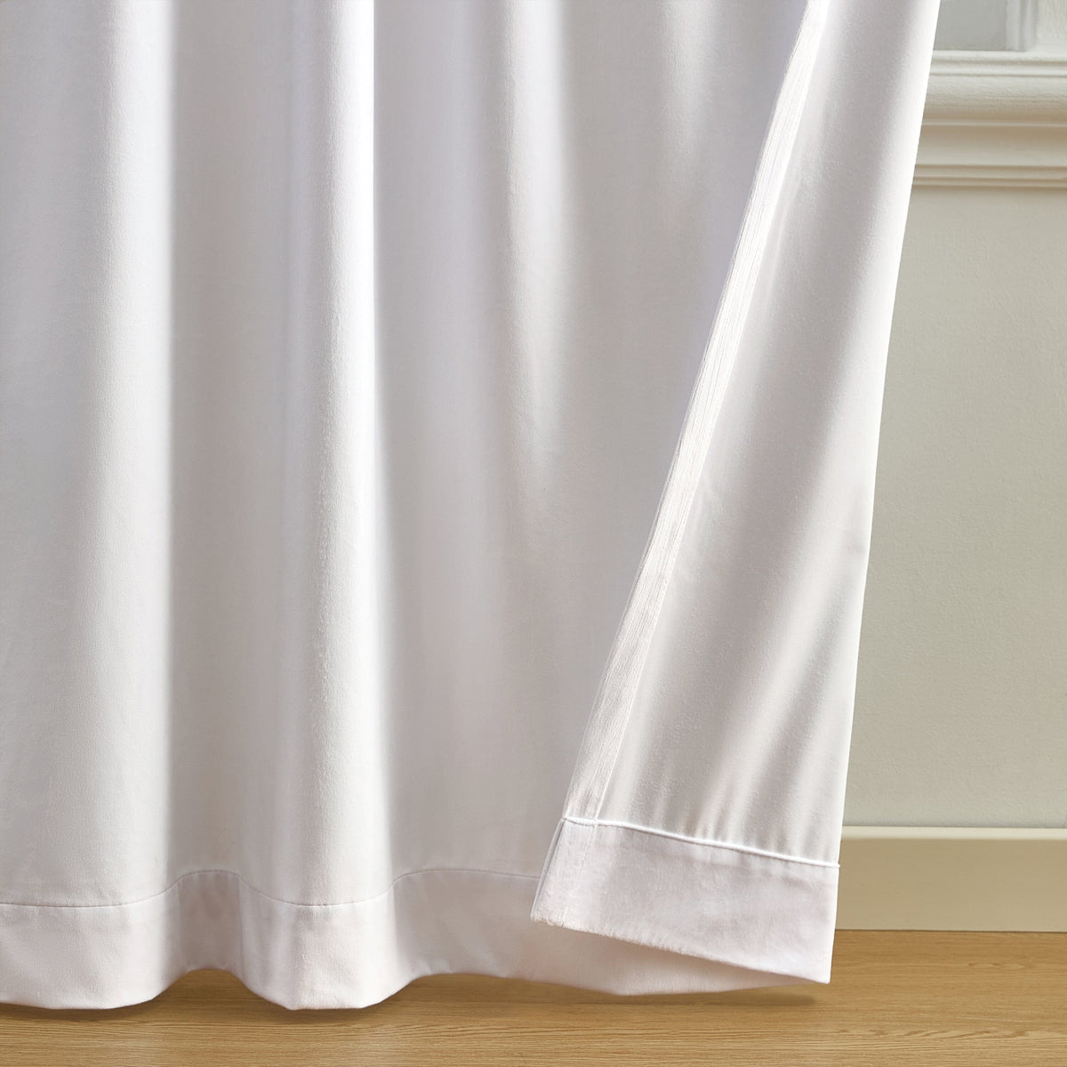 Camille Velvet Curtain Panel, Set of 2