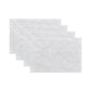 Caiden Elegance Damask - Manteles individuales resistentes al agua y a las manchas, juego de 4