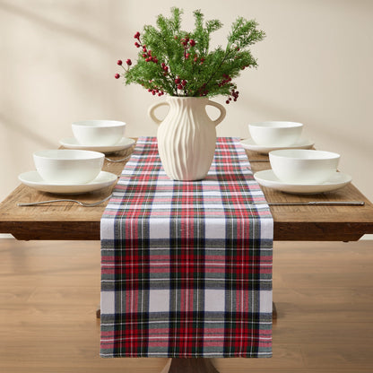 Christmas Classic Holiday Plaid Table Runner
