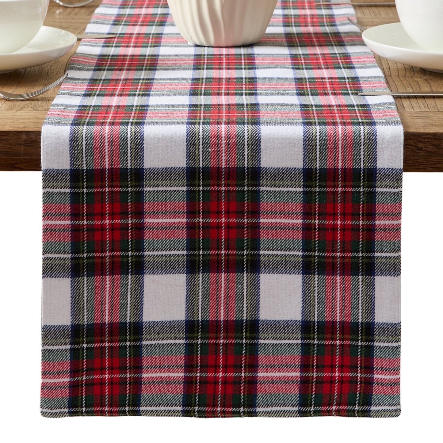 Christmas Classic Holiday Plaid Table Runner