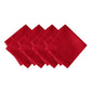 Continental Solid Texture Water and Stain Resistant Napkins, Set of 4