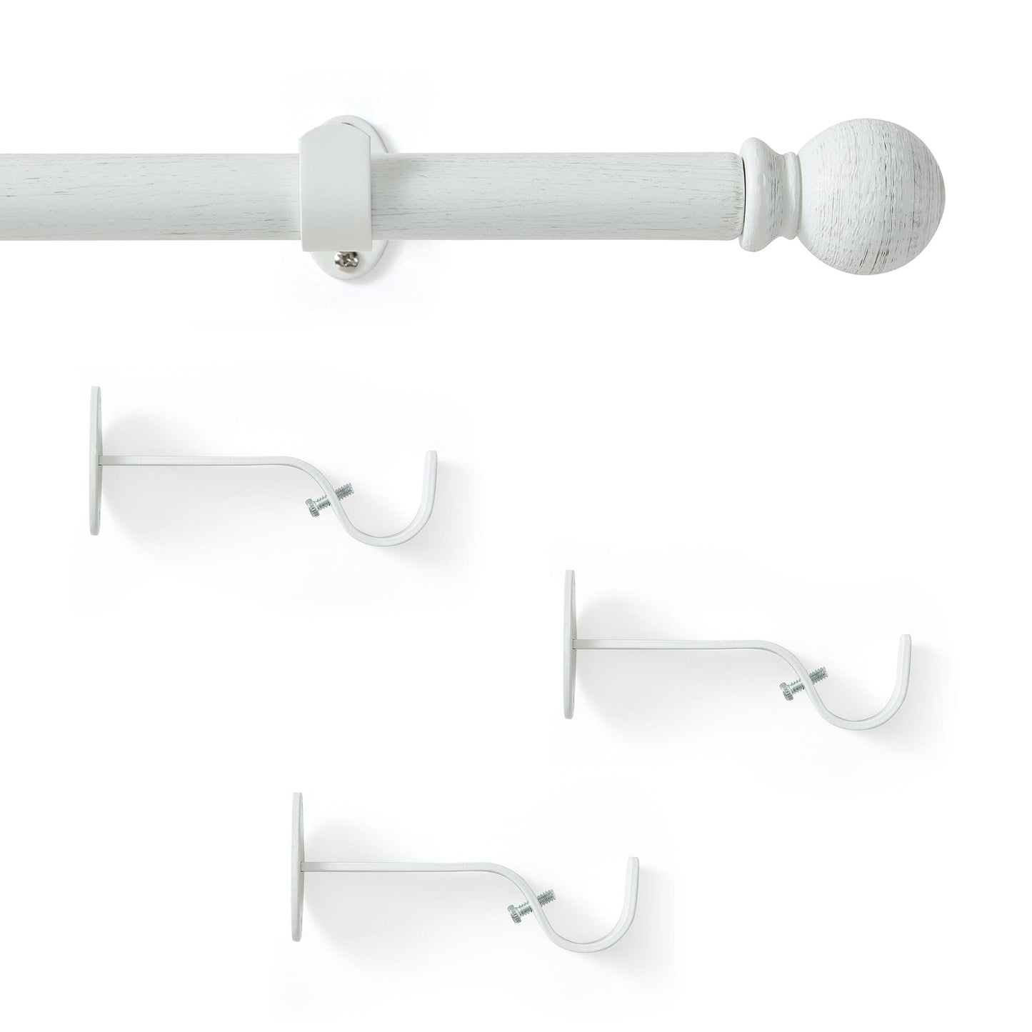 Farmhouse Ball Curtain Rod