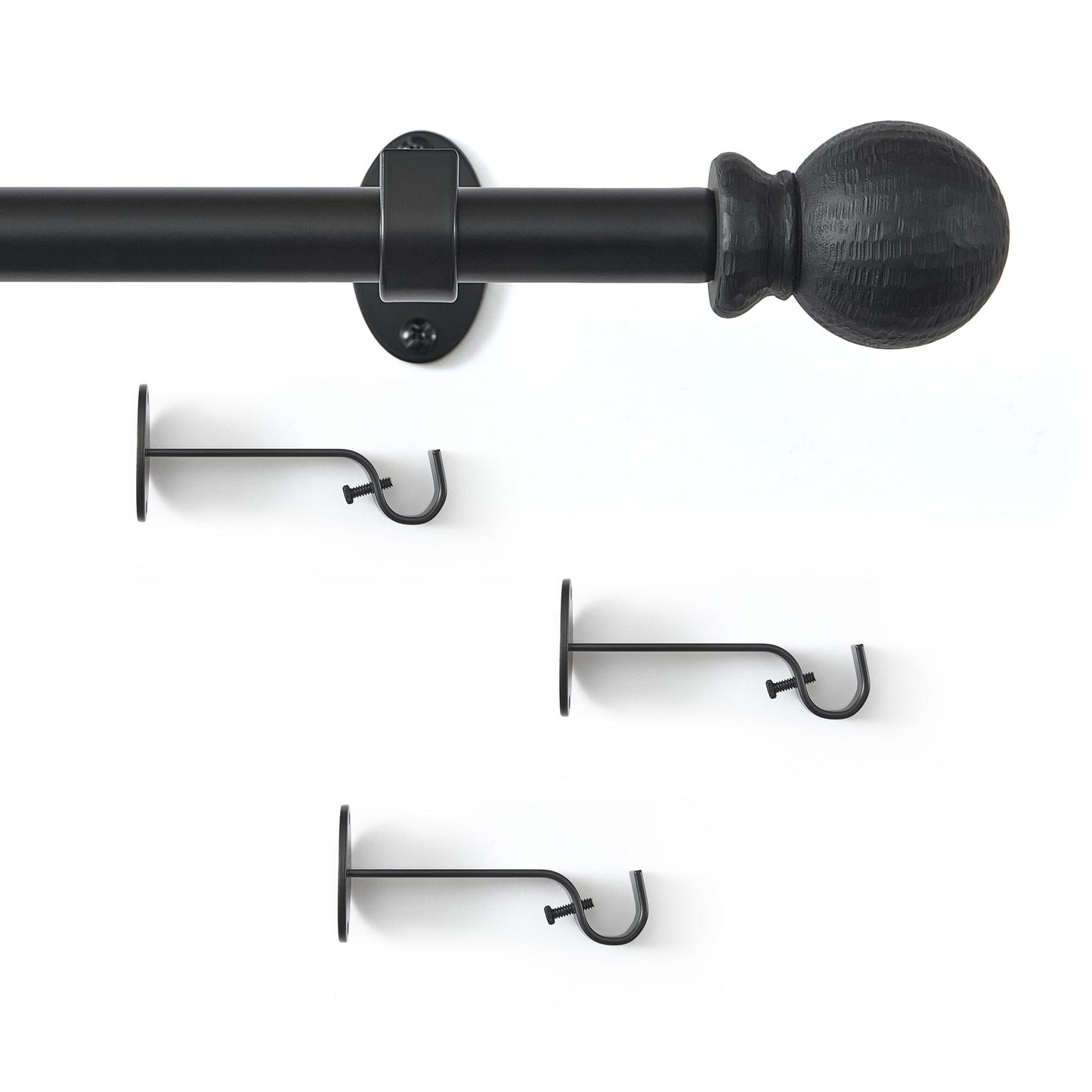 Farmhouse Ball Curtain Rod