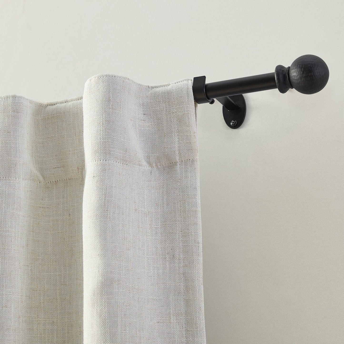 Farmhouse Ball Curtain Rod
