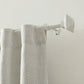 Florence 1" Window Drapery Single Curtain Rod with Stacked Square Finial