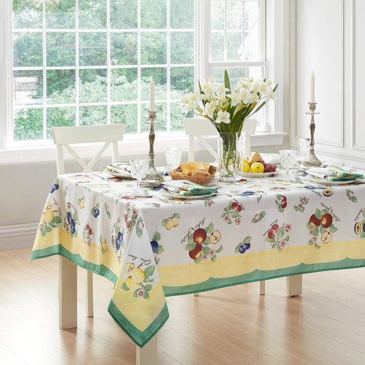 Mantel Villeroy &amp; Boch French Garden Fleurence resistente a las manchas y al agua
